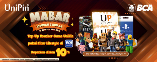MABAR  Liburan Sekolah UniPin dan BCA Lifestyle
